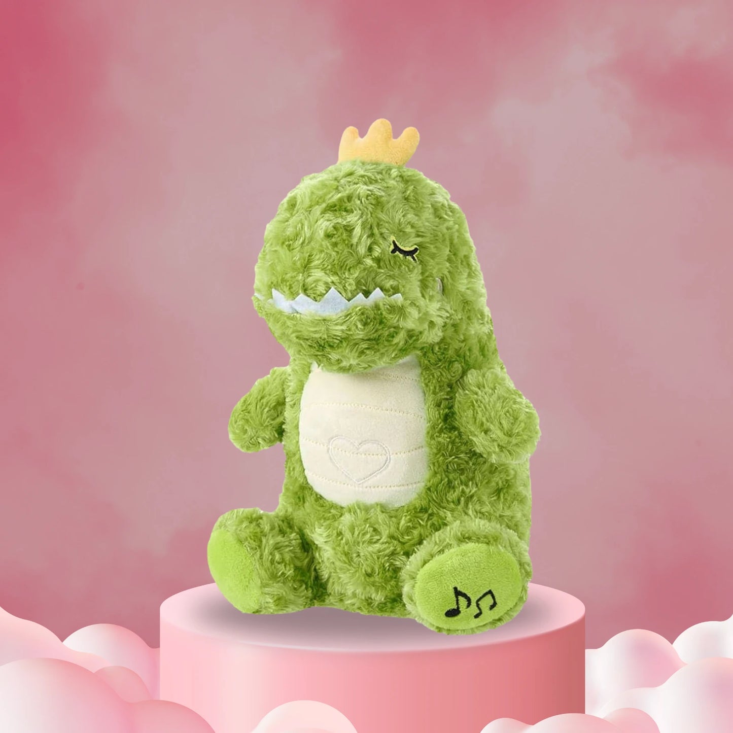 Cuddibud™ Pluș Dino Verde